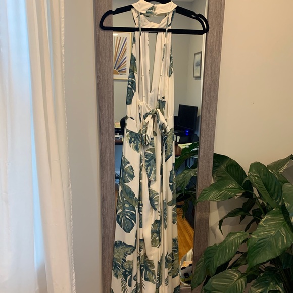 Tropical Maxi Dress - Dress Forum
